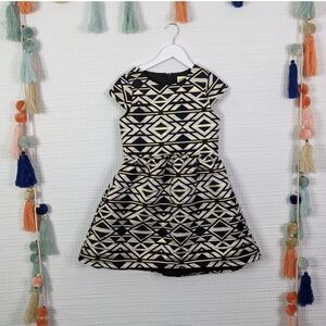 Crazy 8 Geometric Formal Dress